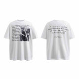 SAINT MICHAEL Vintage T Shirt Nirvana Band Kurt Cobain Short Sleeve