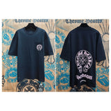 Ch hip-hop t shirts high street ch short-sleeved sanskrit stereoprinting short-sleeved loosecasualpure cottonamericaneasiest for match