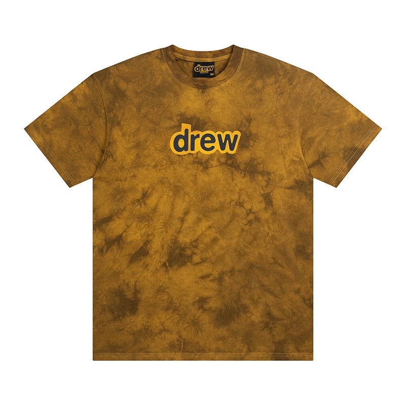 Drew house tshirt r d@ew tiedye collection graphic crew neck pullover short sleeve
