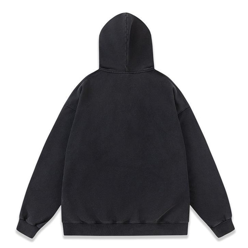 Vetements Hoodie VTM Washed and Worn Joint-Name Loose Hooded Hoodie