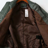 Women Jacket Autumn Casual Baseball Uniform Stand Collar Jacket