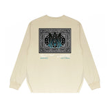 Amiri Long Sleeved Shirt Printed Trendy Pure Cotton