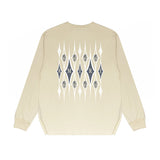 Amiri Long Sleeved Shirt Printed Trendy Pure Cotton
