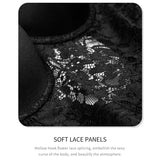 Shapewear Bodysuit Lace Suspender Tie
