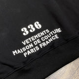 Vetements Hoodie VTM Letter Printed Hoodie