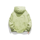 Unisex Jacket Windproof Shell Jacket Jacket Men's and Women's Loose Casual Mechanical Style Hooded Jacket