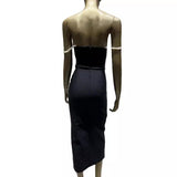 Women Dresses Pearl Suspender Bandage Dress Sexy Party Dress Dress (Ont0408)