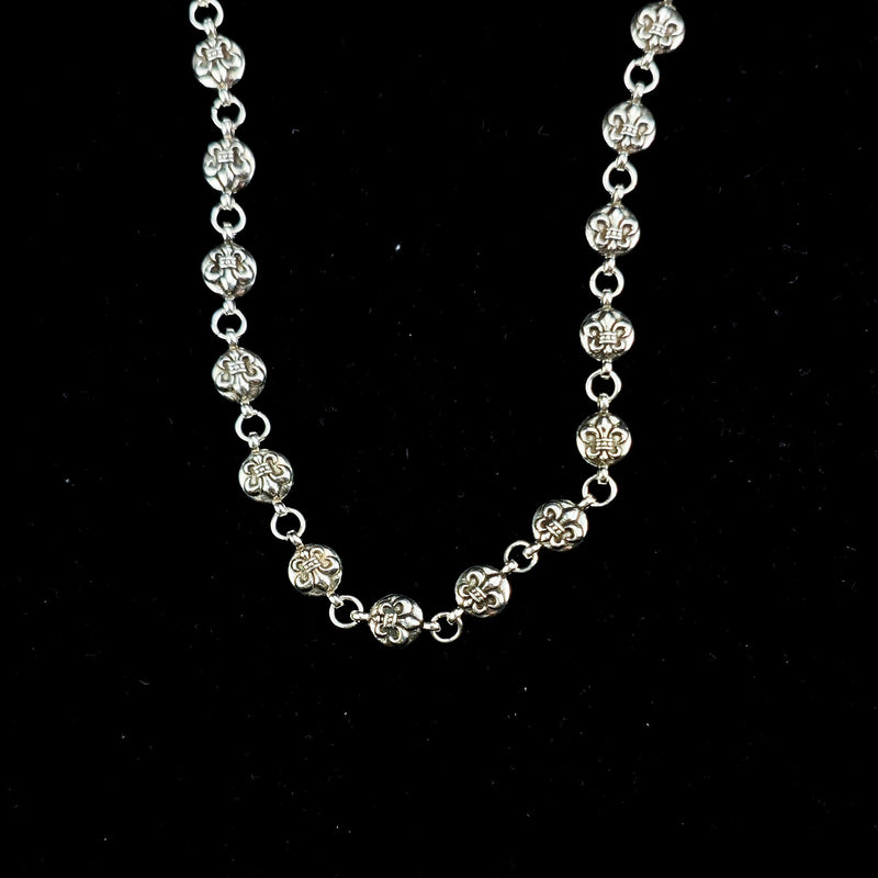 Chrome Hearts Necklace Cross Anchor Necklace Men's and Women's Coarse Cross Necklace