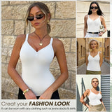 Shapewear tank top body shaping tummy control corset