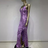 Women Dresses Party Dress Skirt Suspender Length Dress (Ont0408)