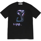 Men T-shirts 21SS Snake Tee Cartoon Cobra LOGO Short Sleeve T-Shirt