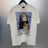 SAINT MICHAEL Vintage T Shirt holy mother short sleeve