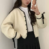 Women Knitwear Autumn and Winter V-neck Sweaters Cardigan