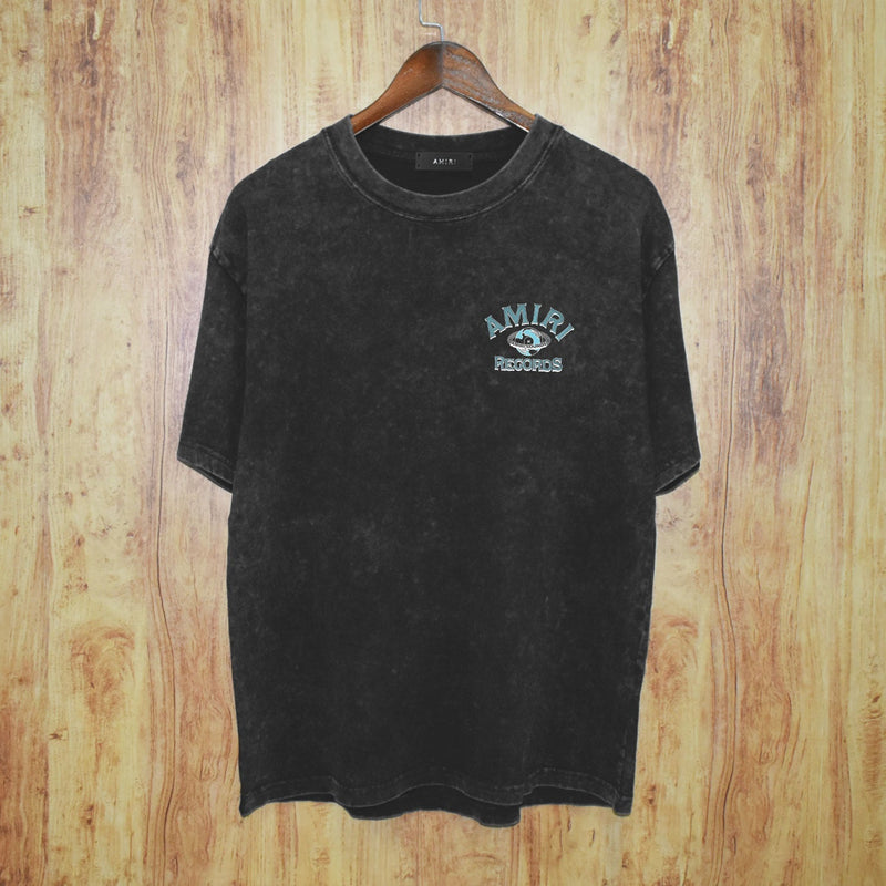 Amiri Washed Distressed T Shirt Printed Trendy Pure Cotton
