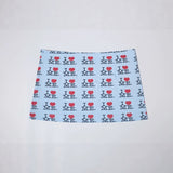 Ashley williams all-over print women's a-line slimming tulle skirt, waist-slimming mini skirt, sweet summer style