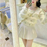 Women Knitwear Spring and Autumn Tassel Sweaters Cardigan