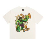 saint m t shirts s.m vintage high street casual crew neck pullover short sleeve tee