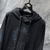Chh Chrome Hearts Hoodie autumn and winter horseshoe red mouth print hooded sweater men