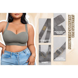 Full figure bra seamless push-up to prevent sagging