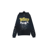 Sp5der Hoodie Cobweb Puff Print Pure Cotton