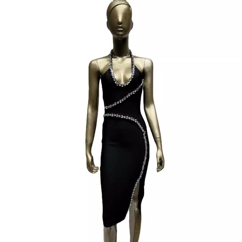 Women Dresses Summer Bandage Dress Party Dress Skirt (Ont0408)