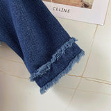 Women Jacket Classic Style Denim Coat Autumn Vintage Jacket
