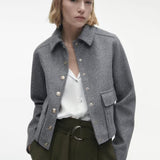Women Jacket Summer Lapels Short Coat