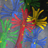 Chh Chrome Hearts Hoodie graffiti colorful hand-painted wash water do old hooded sweater