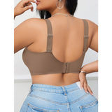 Full figure bra seamless push-up to prevent sagging