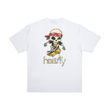 Drew house t shirt autumn and winter d@ew skull skateboard cartoon round neck pullover short sleeves