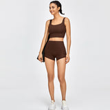 Women Yoga Sports Shorts Tight Fitness Shorts Quick-Drying Workout Clothes