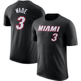NBA T-Shirts NBA Jersey T-Shirt Heat Wade Butler Basketball Jacket Short Sleeve