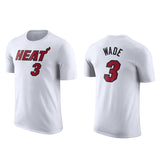 NBA T-Shirts NBA Jersey T-Shirt Heat Wade Butler Basketball Jacket Short Sleeve