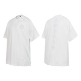 Ch hip-hop t shirts summerch crow sanskrit horseshoe embroidercasualpure cotton american heavy weight short sleeve casualcouple