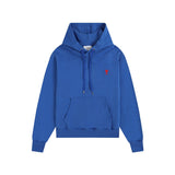 Ami aheoineembroider small love couple hooded loosecasual hoodie fall and wintersweatshirt