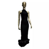Women Dresses Bandage Dress Elegant Sleeveless Party Dress Skirt (Ont0408)
