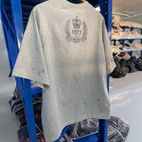 saint m t shirts s.m vintage portrait graphic crew neck short sleeve top