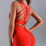Women's Evening Dress Bandage One-Piece Dress Summer Backless Slim Fit Sexy Dress