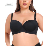 Full figure bra push-up adjustable type