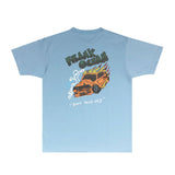 Gallery Dept T Shirt Retro Printed Loose Short-Sleeved Shirt