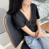 Women Sweater Knitwear Summer V-neck Batwing Sleeve Ice Silk Sweater