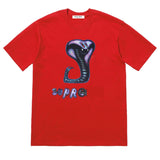 Men T-shirts 21SS Snake Tee Cartoon Cobra LOGO Short Sleeve T-Shirt