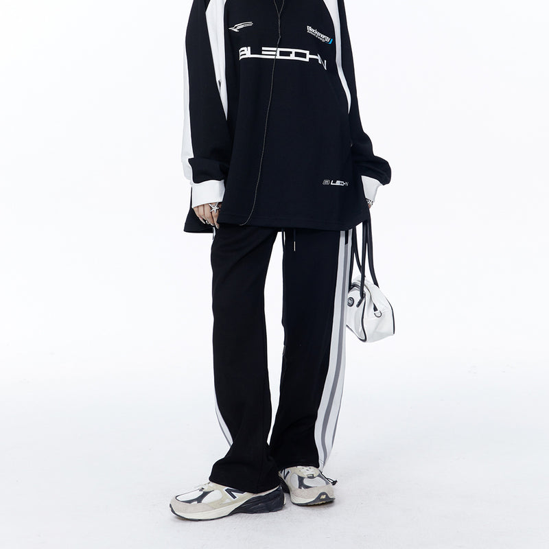 Unisex Pant Autumn Simplicity Drawstring Casual Pants