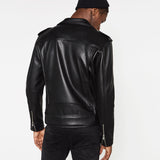 Men Motorcycle Jacket Imitation Leather Motorcycle Jacket