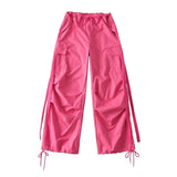 Women Sweatpants Casual Trousers Autumn Ankle-Tied Overalls