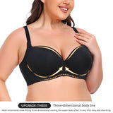 Full figure bra push-up adjustable type