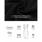Tummy control butt lift zipper shapewear