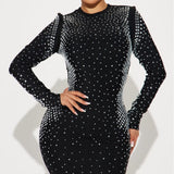 Women Evening Dress Bandage Hip Skirt Sexy Dress
