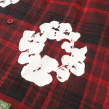 Denim Tears Shirt Kapok Plaid Long sleeve shirt