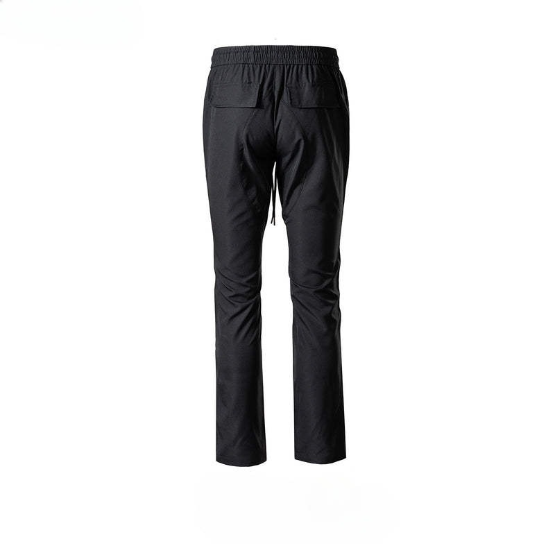 MIJKO Men Vintage Pants MIJKO Men's Women's Spring and Summer Hip Hop Zipper Pants Drawstring Casual Pants